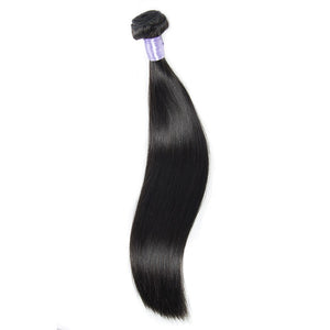 Volys Virgo Unprocessed Malaysian Virgin Remy Straight Human Hair Bundle 1Pcs Deal