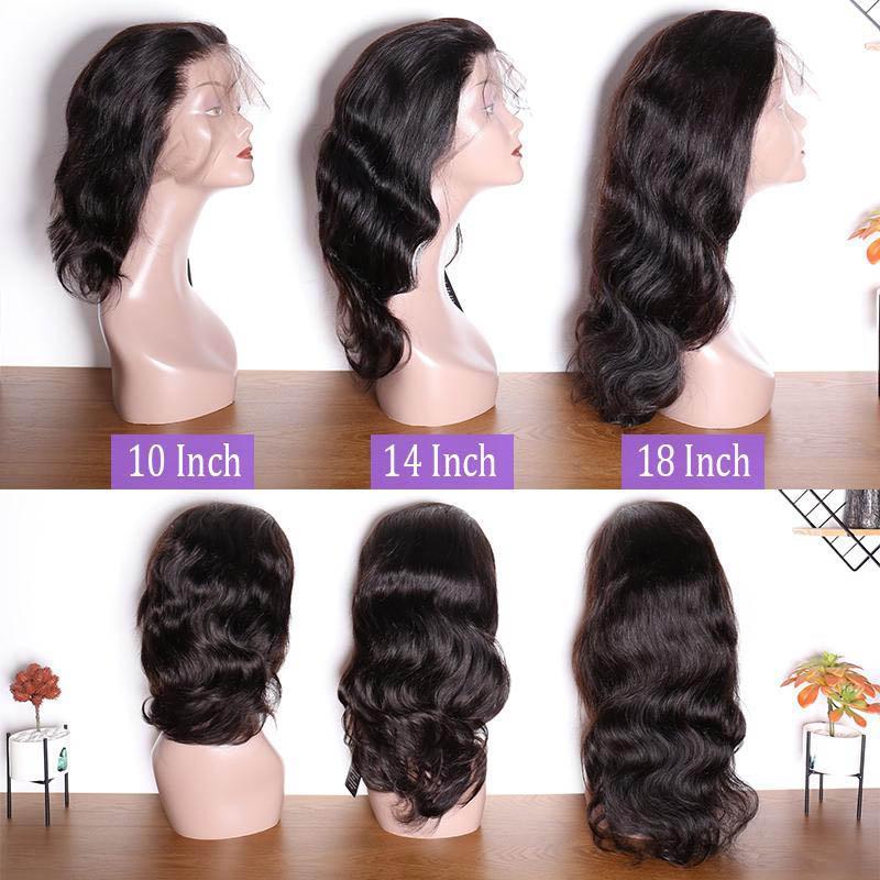Virgo Brazilian Body Wave 360 Lace Wigs Human Hair Remy Hair Wigs –  VolysVirgo